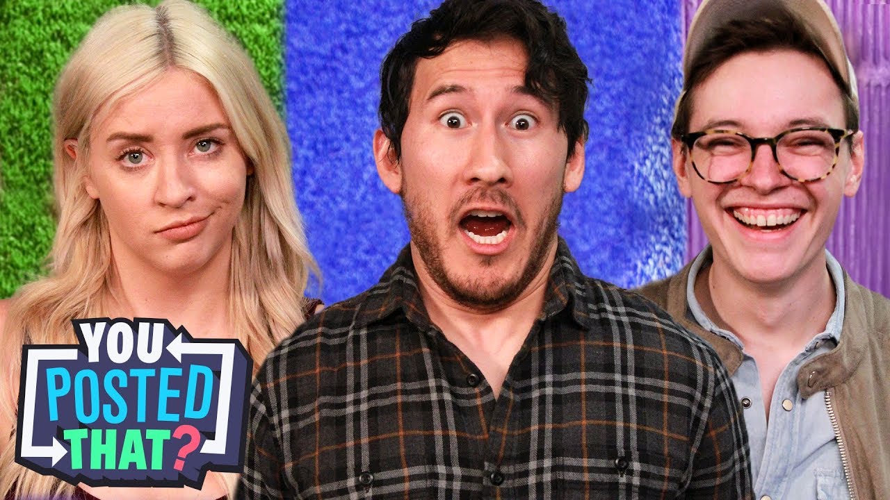 Markiplier, Steven Suptic, and Lily Marston You Posted That?