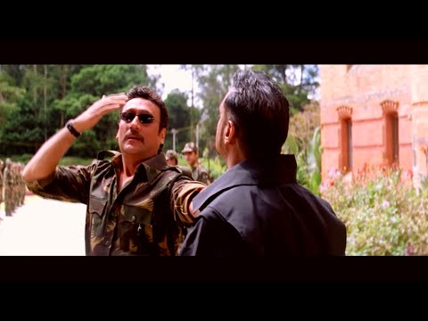 गद्दार तू एक फौजी को मौत की धमकी दे कर रोक नहीं सकता | Jackie Shroff & Gulshan Grover |