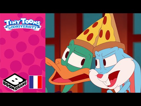 Tiny Toons Looniversity 🇫🇷 | La soirée pizza