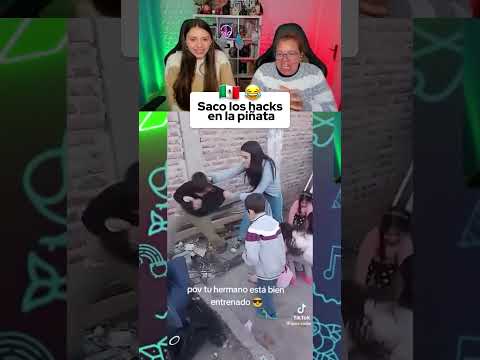 Sacó los hacks en la piñata 🤣🇲🇽 HUMOR VIRAL MEXICANO #mexico #shorts #viralvideo