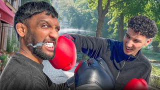 BAGARRE DE RUE : JE TESTE LES PARISIENS À LA BOXE  #3 | TASAWAR ATO