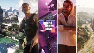 GTA 6: All Leaked Screenshots - Early Comparison