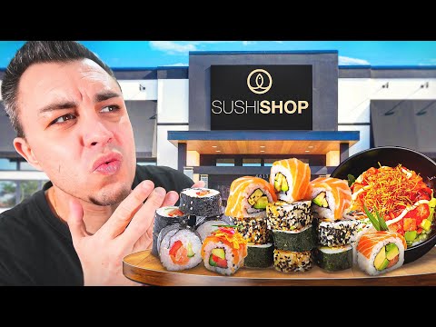 Je teste SUSHI SHOP le leader du sushi en France !
