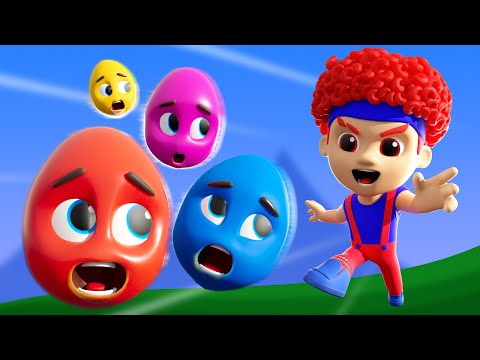 Tag an Egg & Sing with Me | D Billions Kids Songs