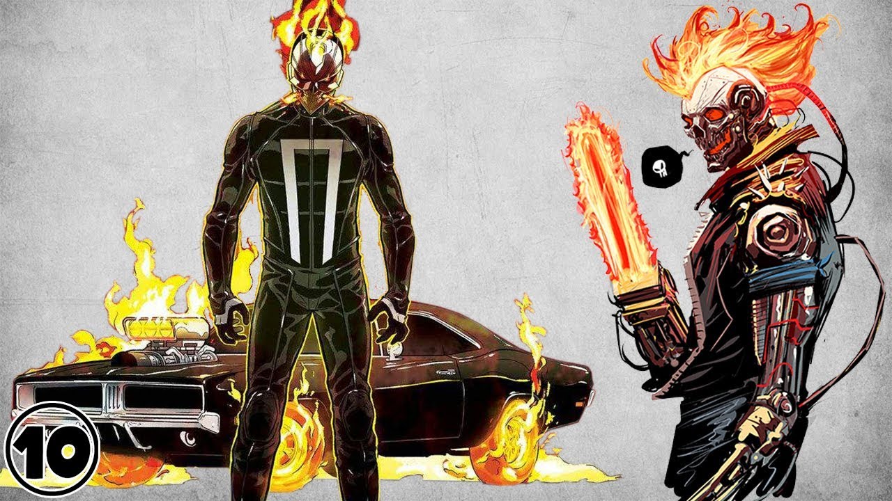 Top 10 Alternate Versions Of Ghost Rider