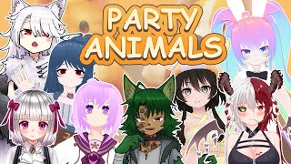 【 Party Animals 】 パーティアニマルス で ワイワイ する【 深夜27時のVtuber ゲーム 実況 配信 】
