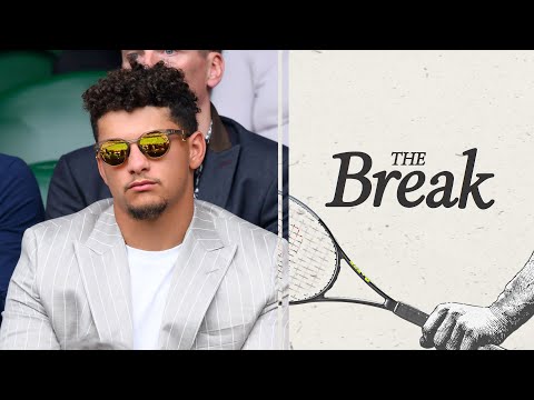 Patrick Mahomes and Matthew McConaughey watch Wimbledon action | The Break