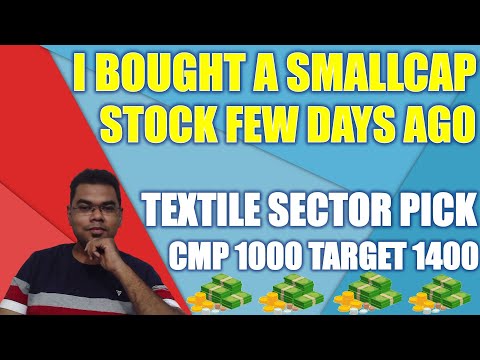 I bought a new textile sector stock with breakout | long term swing trading strategy | best shares