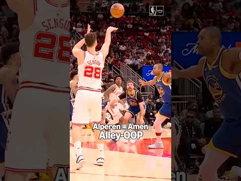 Alperen Şengün vs Amen Thompson iş birliği potayı salladı 🫨 #NBA