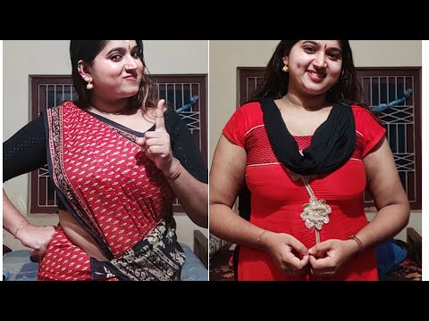 സാരി ഉടുത്തു സ്പെഷ്യൽ ഒരു get ready with me ❤️❤️#trending #getreadywithme