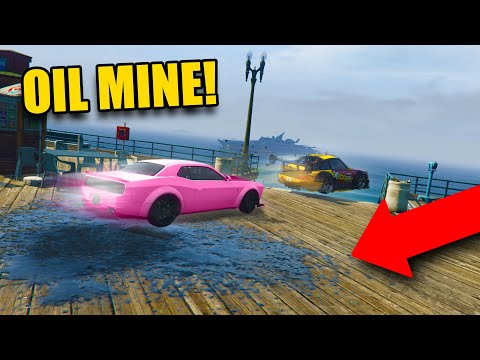 TROLLING PEOPLE WITH OIL SLICK MINES! | GTA 5 THUG LIFE #425