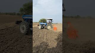 New Holland 3630 50HP with 7.5 Ft Rotavator | Power Performance & Aggressive Sound Test! 🚜🔥