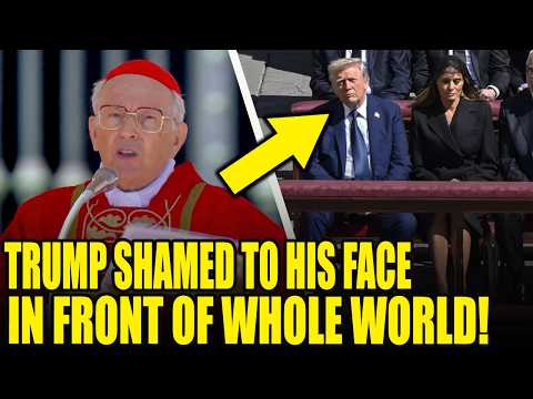 TRUMP Just Got ROASTED by a Cardinal at the Pope's Funeral