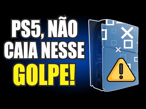 PS5 esse GOLPE está se tornando comum.