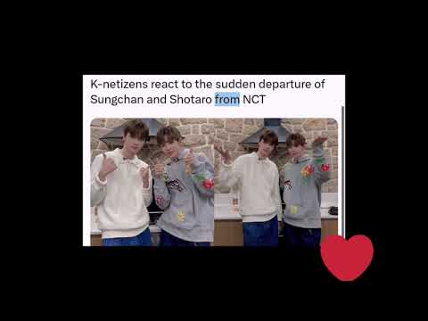 K-netizens react to the sudden departure of Sungchan and Shotaro from NCT