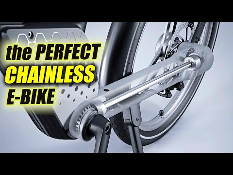 HONBIKE: The Most Advanced Folding Electric Bike with Single-Sided Shaft Drive!