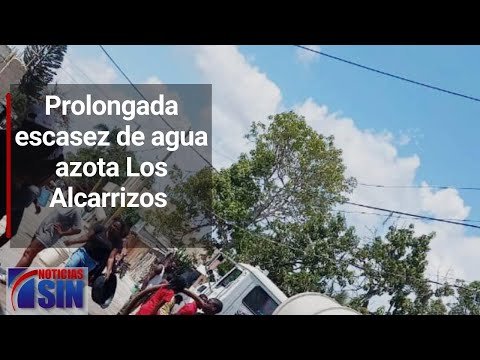 Prolongada escasez de agua azota Los Alcarrizos