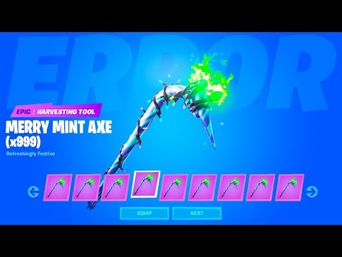 Merry Minty Pickaxe Code Free 05 21