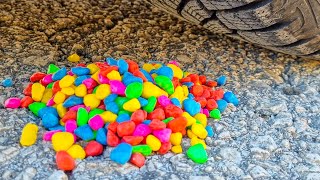 Crushing Crunchy & Soft Things by Car! - EXPERIMENT: CAR vs TOYS