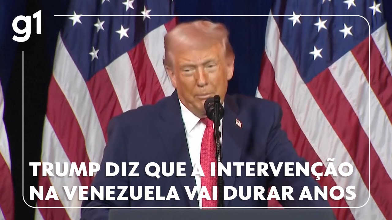 Trump diz que intervenção na Venezuela pode durar anos