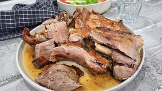 Lechazo asado / Cordero lechal al horno
