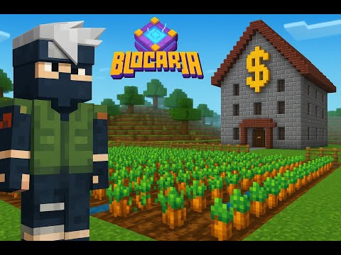 Épisode 3 : Fermes Épiques et Surprises sur Blocaria ! 🎮"