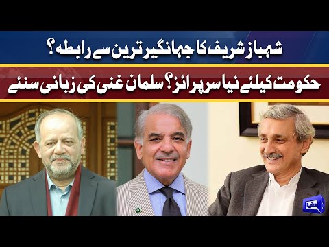 Shehbaz Sharif or Jahangir Tareen ka rabta? | Salman Ghani ki zubani suniye