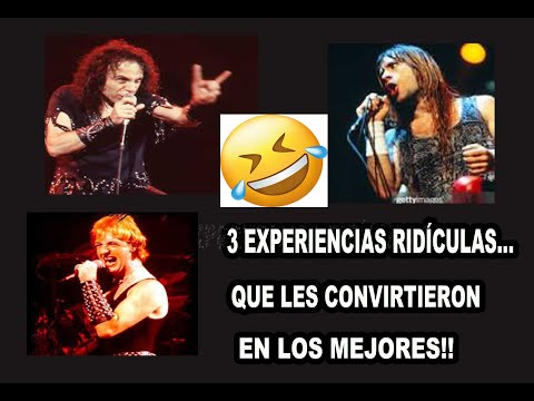 LAS HISTORIAS MÁS CÓMICAS DE LOS 3 MEJORES CANTANTES DEL HEAVY METAL (y como cambiaron sus carreras)