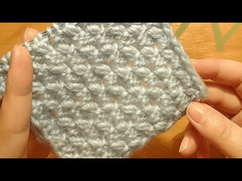 Летний узор спицами, который хочется вязать снова и снова