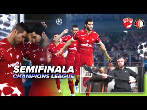 DINAMO CU UN PAS IN FINALA CHAMPIONS LEAGUE | PES ROMANIA CARIERA CU DINAMO BUCURESTI