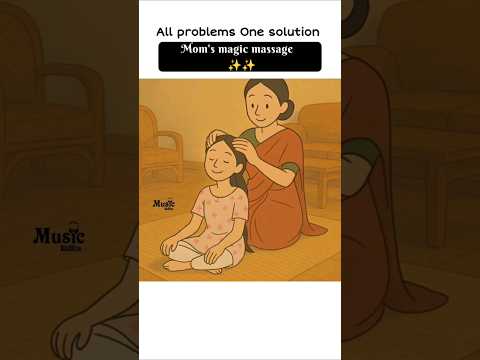Mom's magic hands massage ✨✨|comment me if u feel relax with mom's massage