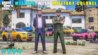 Michael's Biggest Deal With Military Colonel | Gta V Gameplay