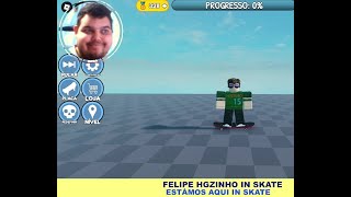 JOGANDO SKATE AQUI NO ROBLOX
