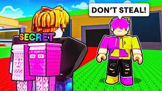 Stealing My Friend's RAREST SECRETS as a NOOB (Roblox Steal a Brainrot)