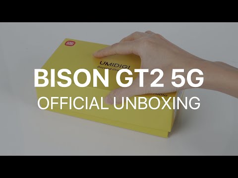 BISON GT2 5G - Official Unboxing | UMIDIGI