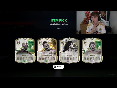 I opened 1 of 4 87+ Mixed Icon Player Picks...