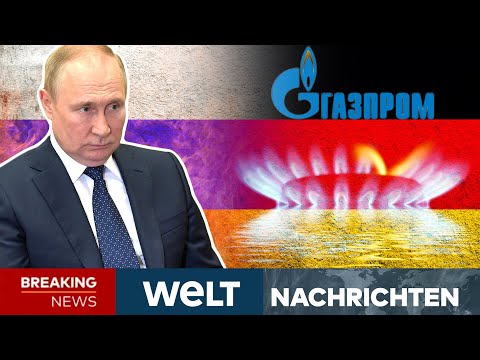 GASKRIEG ESKALIERT: Putin dreht am Gashahn - EU berät Notfallplan | WELT Newsstream