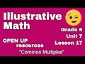 Least Common Multiple and Percentages