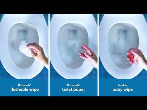 How Cottonelle® Flushable Wipes Are Tested to Ensure They Are Safe to
Flush