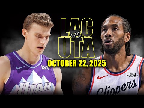 Los Angeles Clippers vs Utah Jazz Full Game Highlights - October 22, 2025 | NBA Season