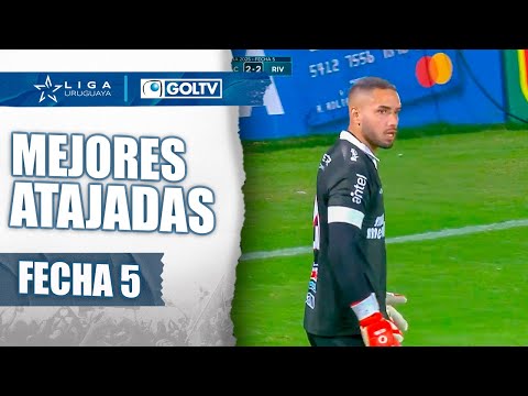 5 MEJORES ATAJADAS | FECHA 5 | Apertura 2025 | Fútbol Uruguayo