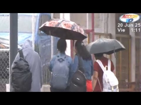 Lluvias persistentes y calor intenso afectarán el país este fin de semana