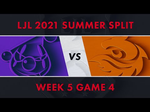 RJ vs V3｜LJL 2021 Summer Split Week 5 Game 4