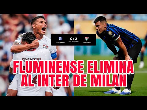 ¡Fluminense sorprende y elimina al Inter de Milán en el Mundial de Clubes!