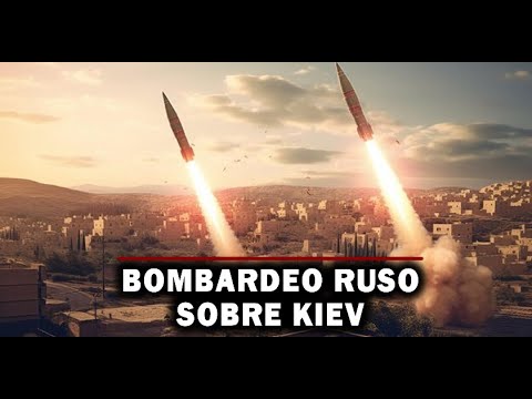 🔴LO ÚLTIMO : Rusia bombardea con misiles balísticos y drones la capital ucraniana