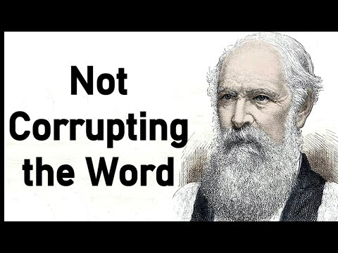 Not Corrupting the Word - J. C. Ryle (2 Corinthians 2:17)