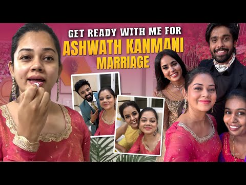 Wedding guest look | Ashwath Kanmani Wedding😇| Anithasampath Vlogs