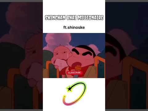 Shinchan millionaire 😂 #funny #comedysong #shinchan #song #shorts #trending #shinoske