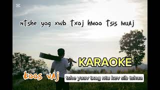 NTSHE YUAV TXOG NTU KEV SIB TSHUA. KOOS VAJ  KARAOKE. 1 /6/2025