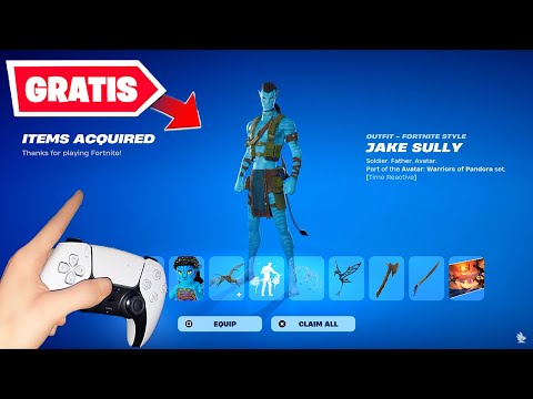 🔥 Como conseguir las SKINS de *AVATAR* GRATIS en Fortnite ✅  Skins Gratis Fortnite